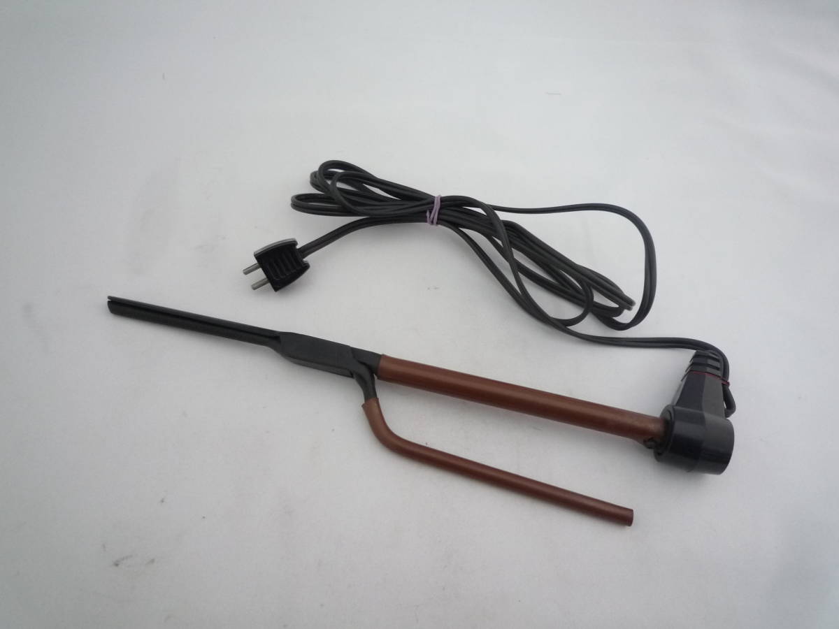 4【中古】 アイロン 先巻用 約6㎜ 理容 理美容 床屋 理容師 アイロン 