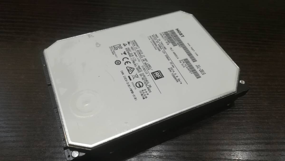 【人気SALE，送料無料】 HGST HUH728080ALE600 ハードディスク 8TB 8000GB SATA 3.5インチ HDD(2TB～)｜売買されたオークション情報、yahooの商品情報をアーカイブ公開 - オークファン 3.5 SerialATA