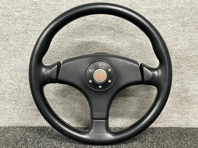 インテグラ タイプR E-DC2 純正 MOMO ステアリング 赤ステッチ 希少