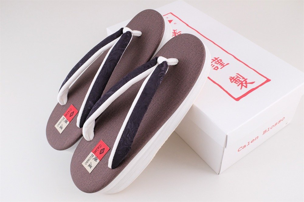 1円～！！新品□草履 菱屋□カレンブロッソ カフェ草履 軽量