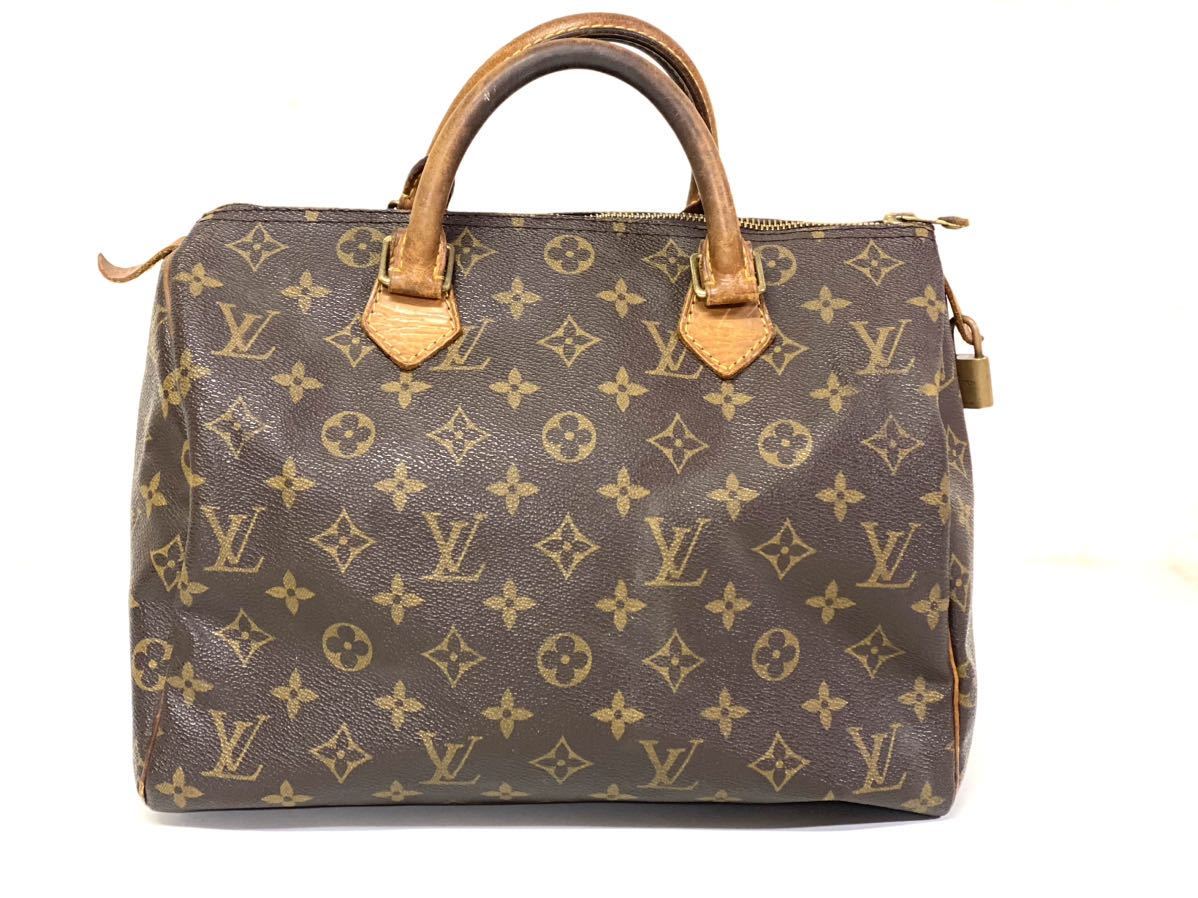 LOUIS VUITTON モノグラム スピーディ ハンドバッグ ミニボストン 