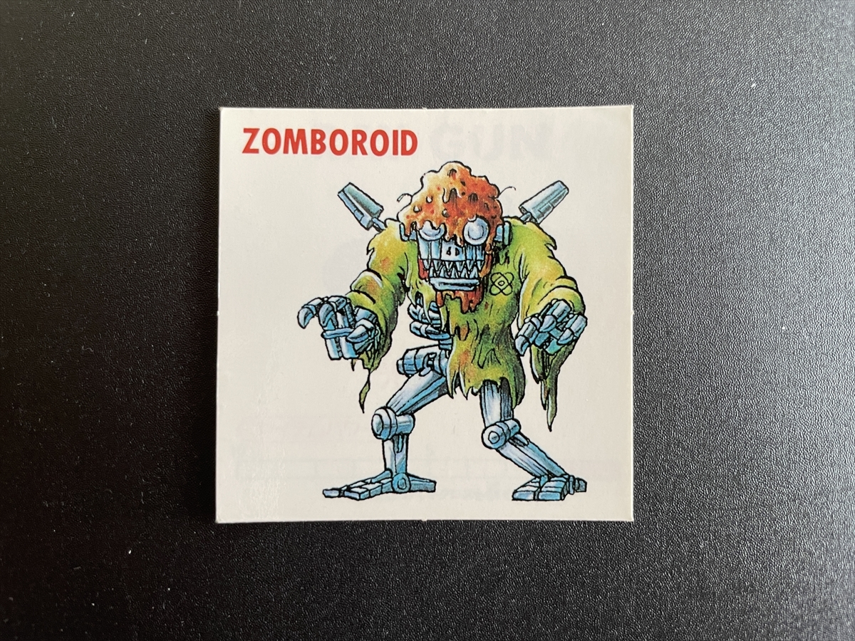 マイナーシール ロッテ ネクロスの要塞 アイス版 第3弾 MONSTER17 ゾンボロイド