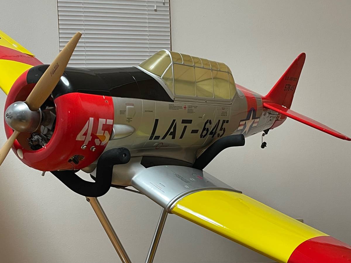 テキサン AT-6 TEXAN スケール機！ AT-6 テキサン RC エンジンラジコン