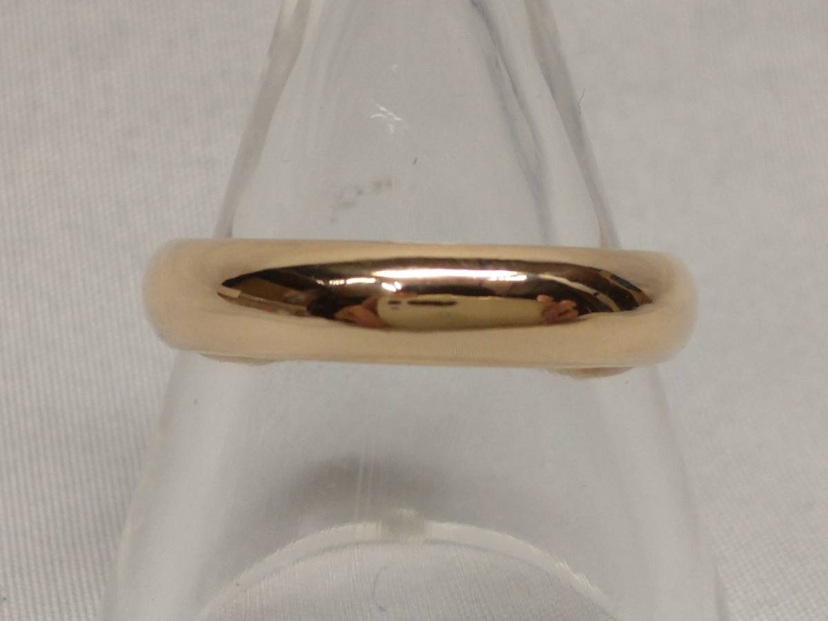 K20 リング 15号 4.5g 甲丸 シンプル