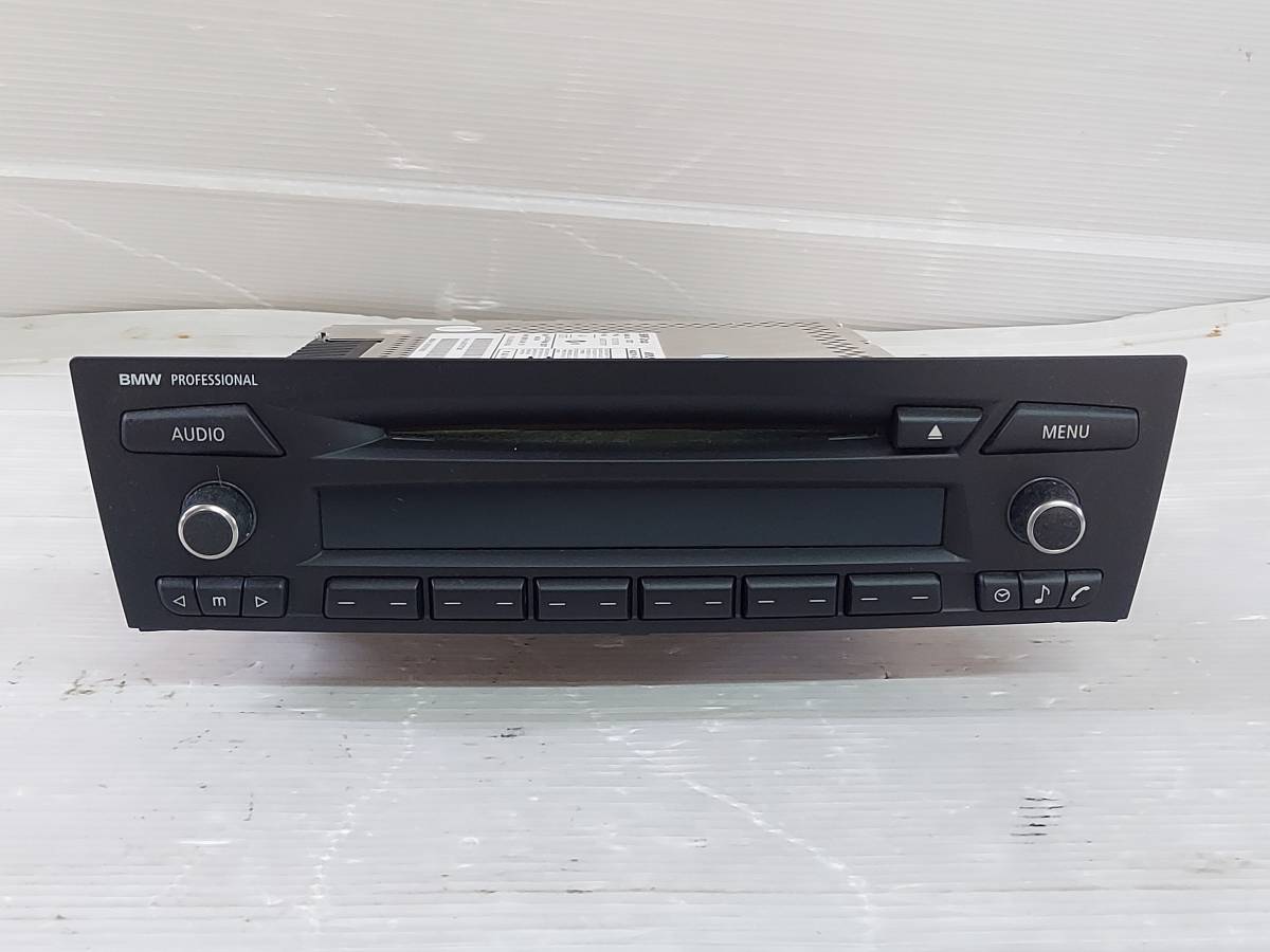 BMW 320i E90 VA20 2007年 純正 オーディオデッキ/CD プレーヤー/ラジオ 中古 アルパイン E81/E87/E91/E92/E93等 CD73 65.12-9 150 109