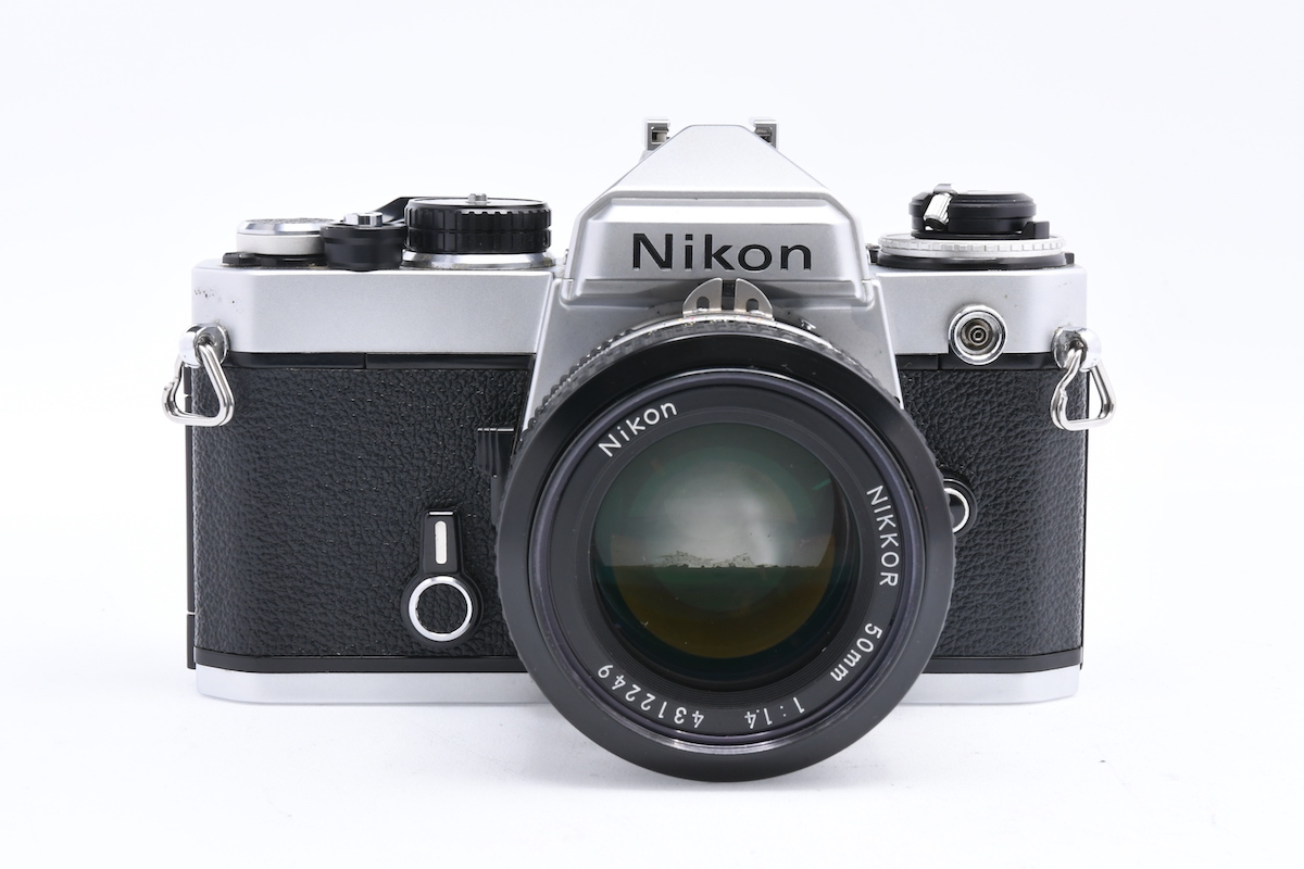 NIKON FE + Ai NIKKOR 50mm F1.4 ニコン MF一眼レフ フィルムカメラ