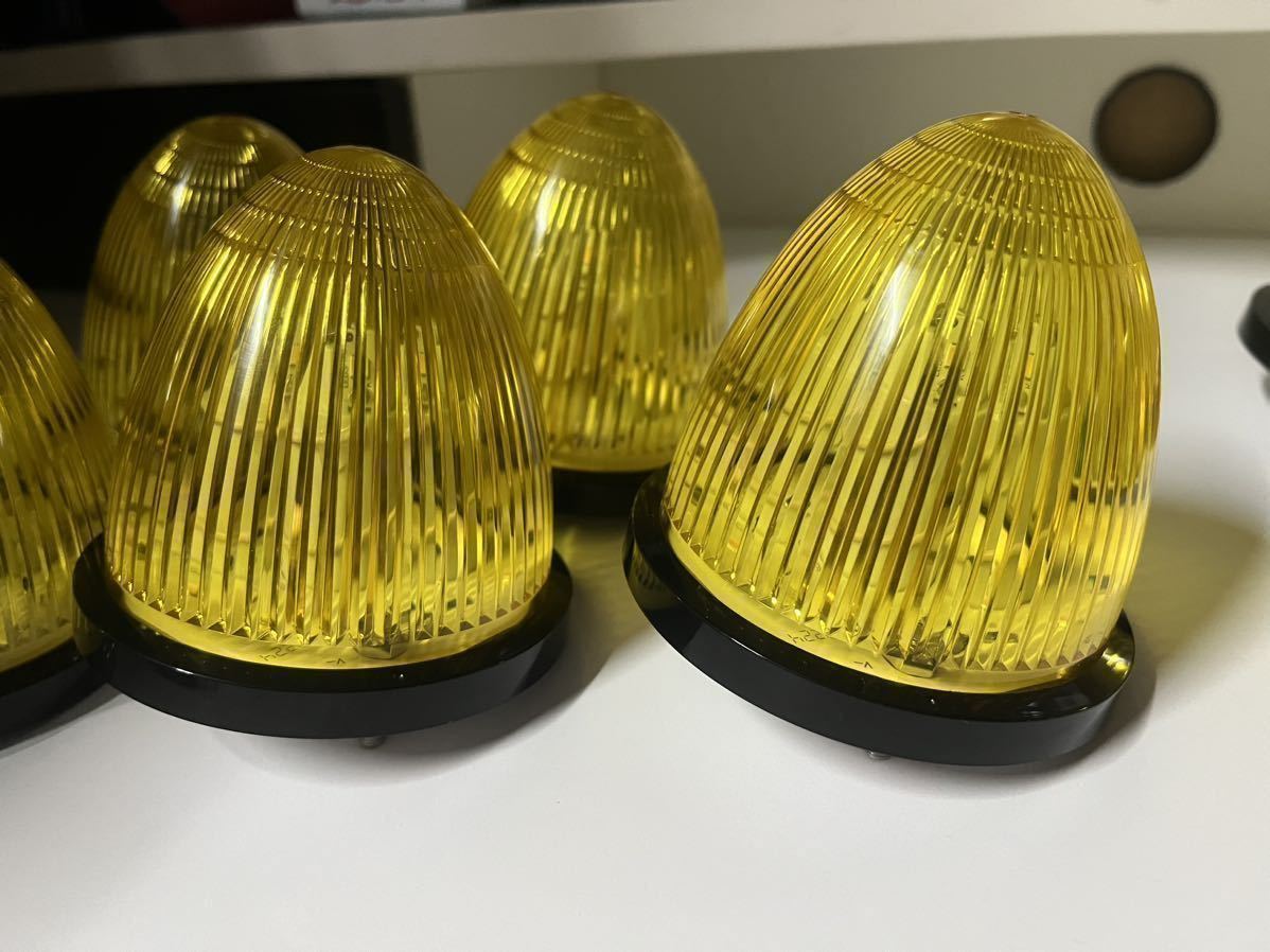 新品 LEDマーカーランプ イエロー 10個SET フルハーフ 現行純正