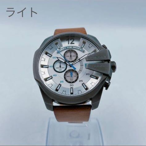 12A118 DIESEL ディーゼル 腕時計 メンズ DZ-4280 111311 クォーツ 電池切れのため動作未確認 (サイズ写真にて)