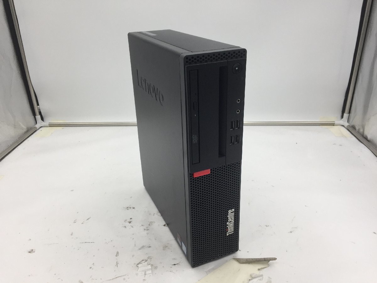 ♪▲【LENOVO レノボ】デスクトップPC/Core i5 7500(第7世代)/HDD 500GB SSD 128GB 10M8/A0MVKR Blanccoにて消去済み 0126 D 22
