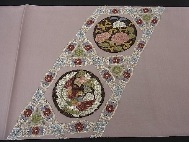 美品❇️総刺繍　中国三大刺繍　呉県刺繍　 比翼仕立て　５つ紋　フルセット 美品❇️総刺繍 中国三大刺繍 呉県刺繍 比翼仕立て 5つ紋 フルセット