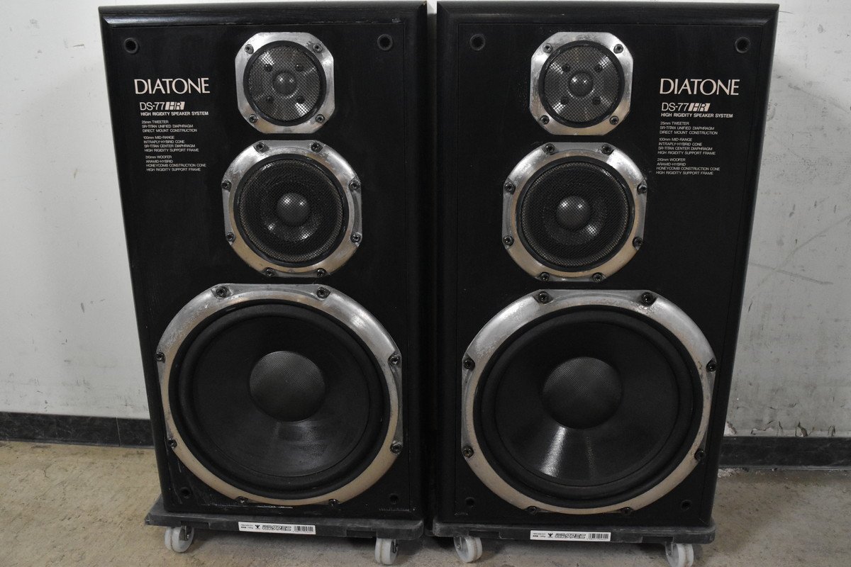 DIATONE ダイヤトーン DS-77HR BK ① Diatone DS-77HR BK -