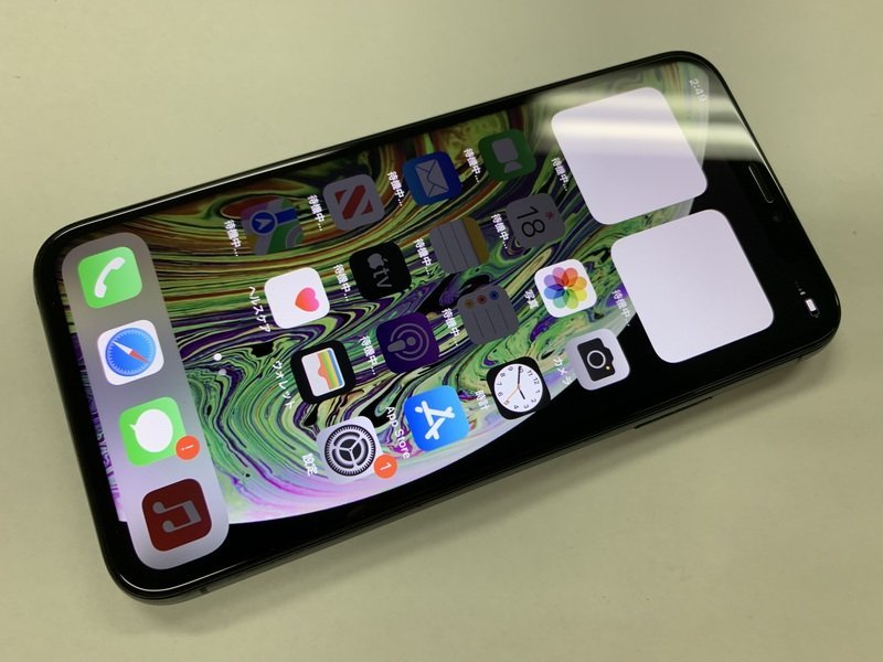 スペースグレイ 256GB SIMフリー iPhone iphone xs スマートフォン