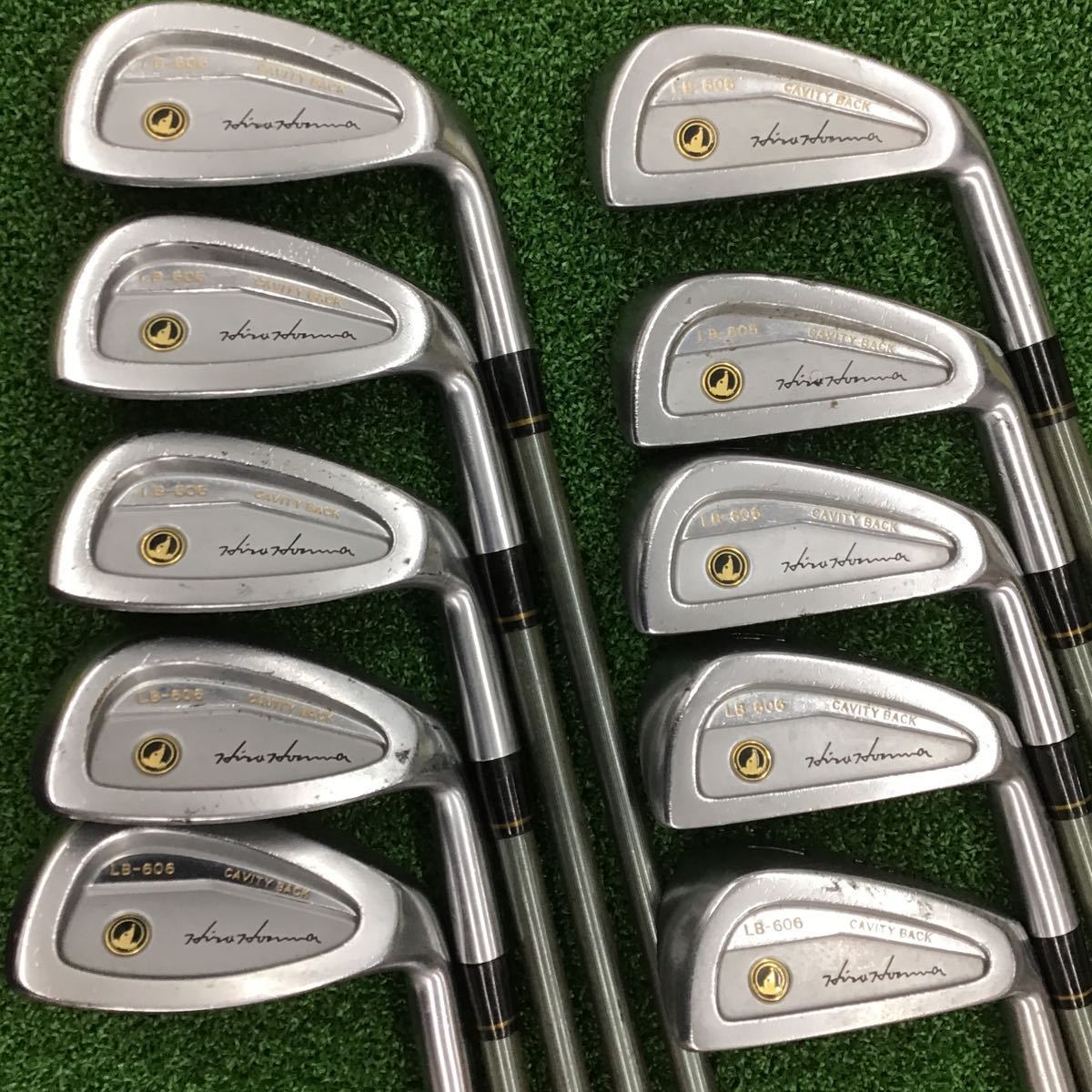 HONMA LB-606 アイアンセット10本☆ LB-606 ホンマ 星4 本間 ゴルフクラブ