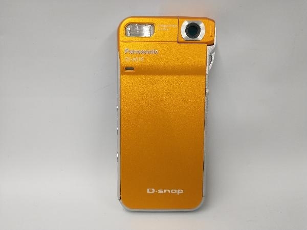 動作品 Panasonic D-Snap SV-AS10-D (オレンジ) 動作確認済みPanasonic