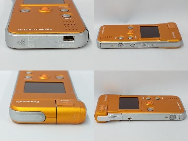 動作品 Panasonic D-Snap SV-AS10-D (オレンジ) 動作確認済みPanasonic