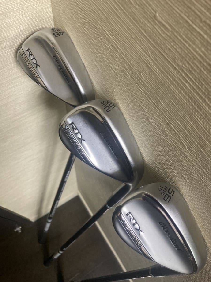 ☆クリーブランドRTX ZIPCORE ツアーサテン48/10・52/10・56/10