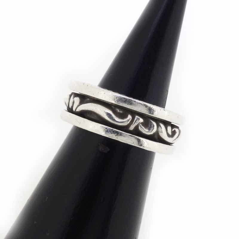 CHROME HEARTS SPINNER SCROLL スピナー スクロール シルバー 回転 指輪 リング