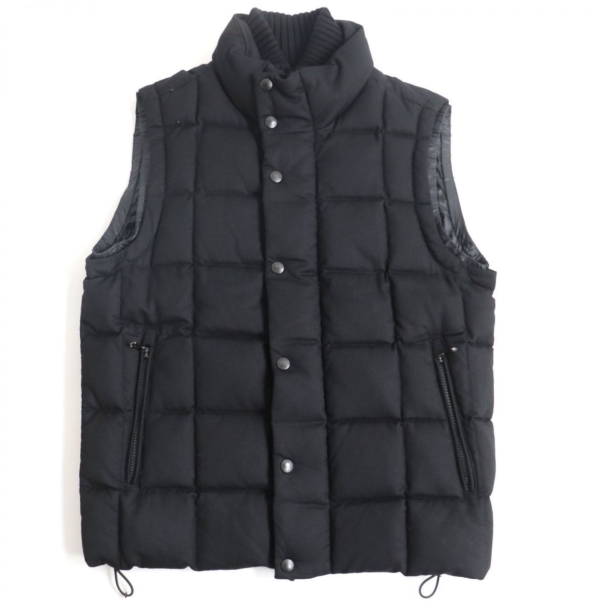 美品◇MONCLER モンクレール TENAY GILET テネイ ダブルジップ ウール