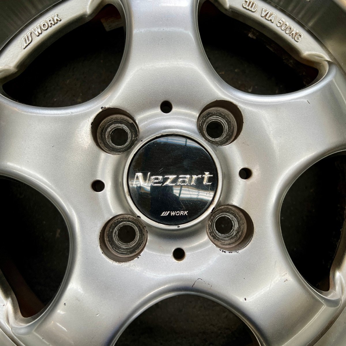 社外ホイール1本 WORK Nezart S1(ワーク ネッツァルト) 14×5J +42 100