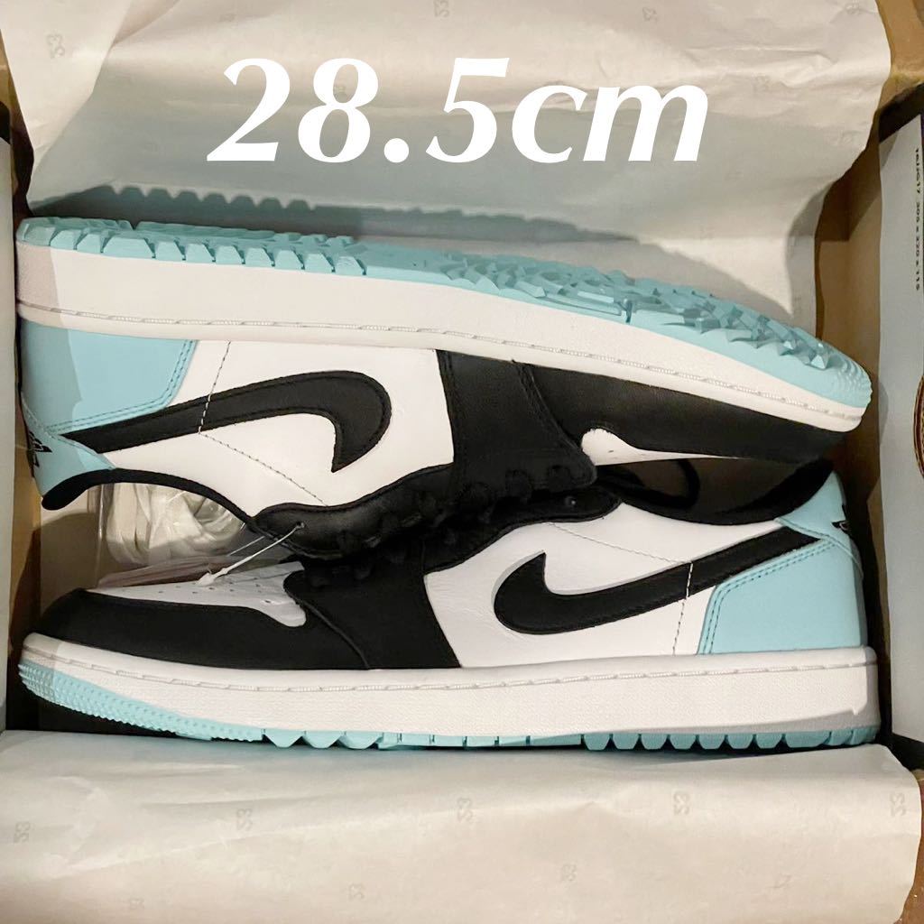 新品 28.5cm エアジョーダン1 Copa Black ティファニーブルー ゴルフ AIR JORDAN 1 Low NIKE ブラック