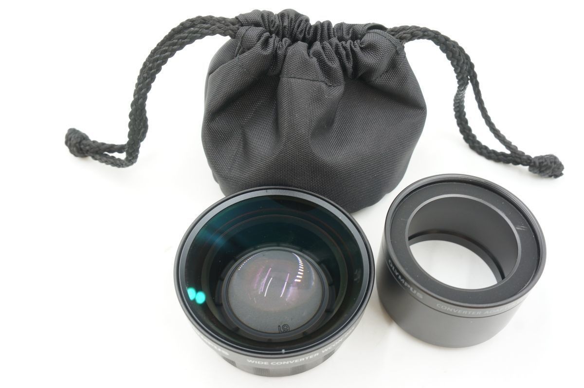 ★全額返金保証！最速発送！【OLYMPUS WIDE CONVERTER WCON-08X ＋ CONVERTER ADAPTER CLA-14 セット 】★（202301-14550-kaitori）