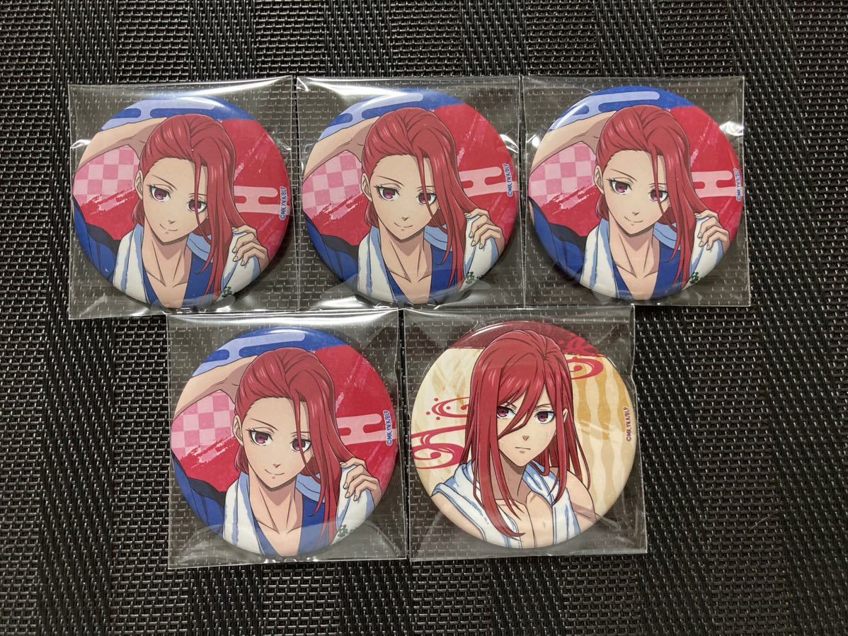 ブルーロック 極楽湯 風呂の日 缶バッジ ブルーロック 極楽湯 千切豹馬