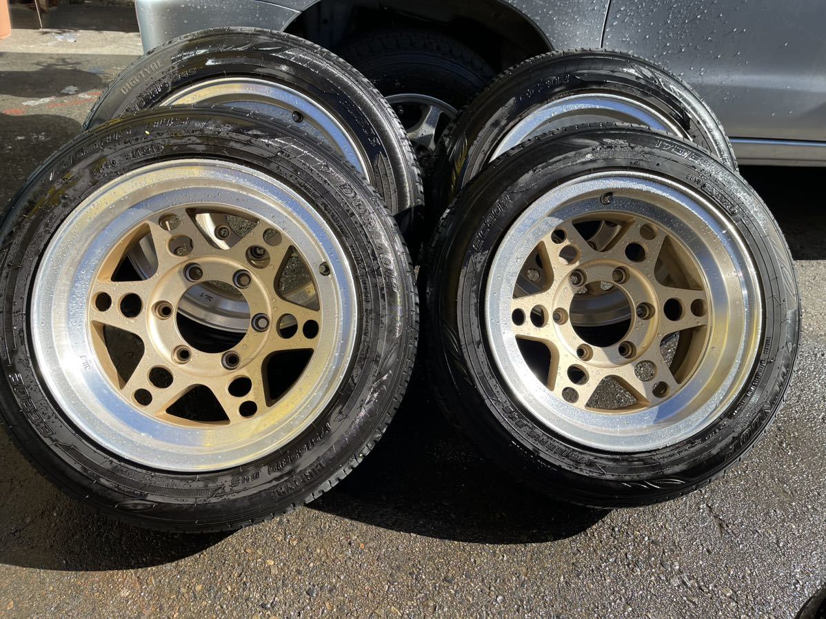 zona rv ブリヂストンホイール 7j 15インチ ゾナ 当時物 ちょい zona rv ブリヂストンホイール 7j 15インチ ゾナ 当時物 ちょい