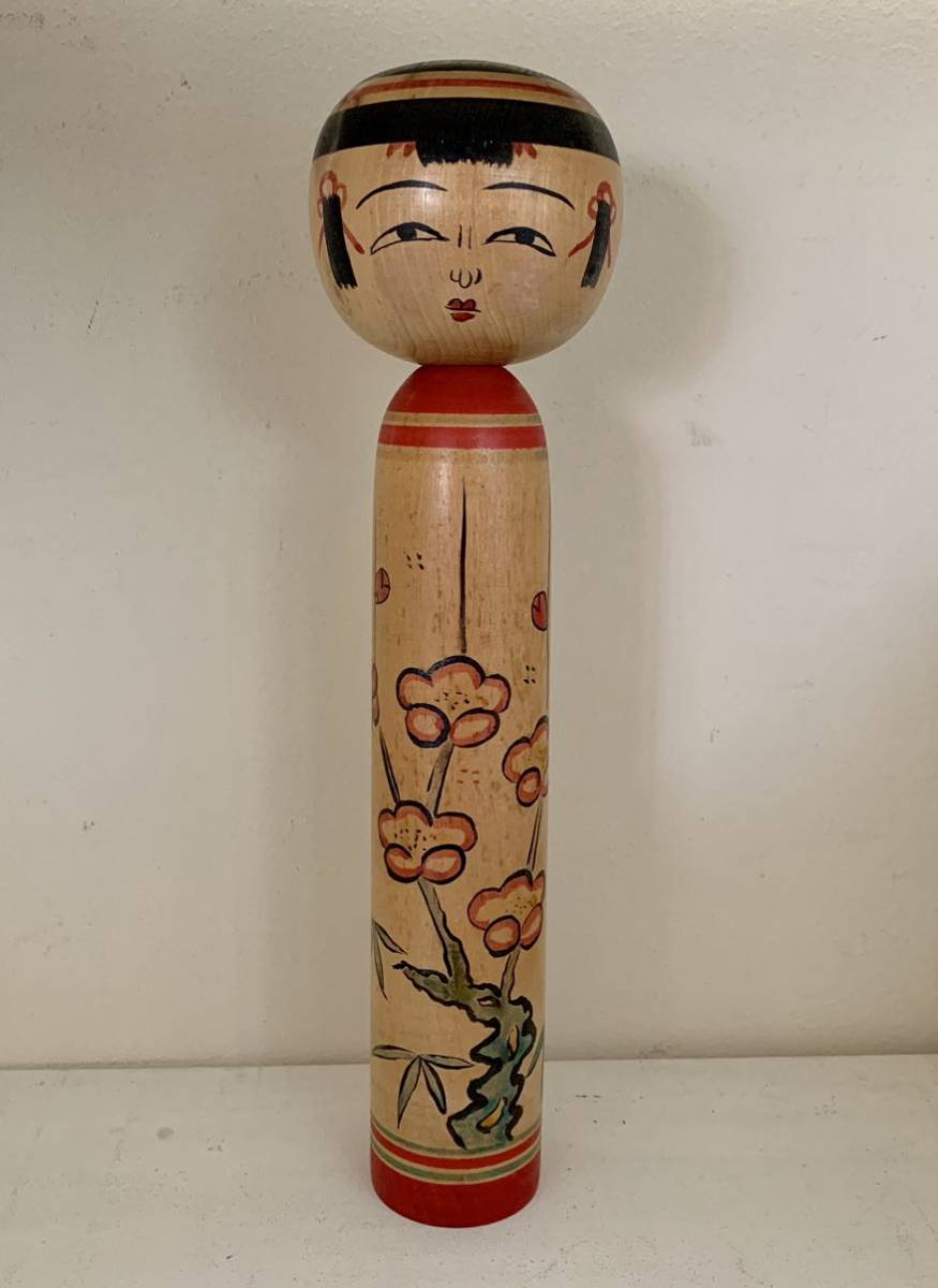 【セール，人気SALE】 酒井正進 こけし 伝統こけし 独立系 土湯 中ノ沢 約30.3cm(こけし)｜売買されたオークション情報、yahooの商品情報をアーカイブ公開 - オークファン こけし