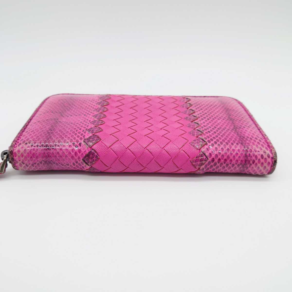□希少□ BOTTEGA VENETA ボッテガヴェネタ イントレチャート パイソン 