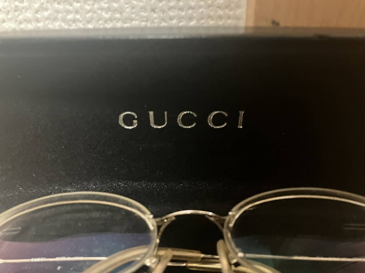 1円 希少 レア GUCCI グッチ GG2676J TITAN チタン サングラス 眼鏡 
