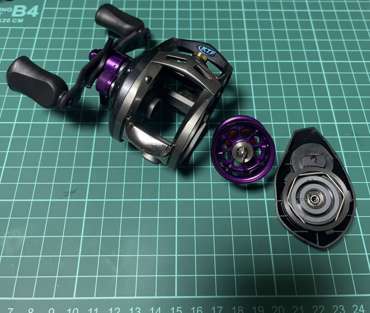 美品！ ダイワ Daiwa アルファスフィネスカスタム KTF フルチューン 