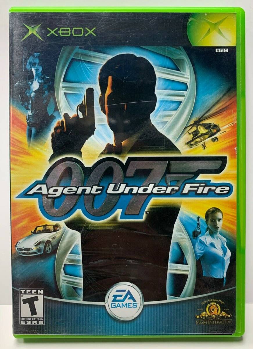 送料無料 北米版 Agent Under Fire 007 XBOX