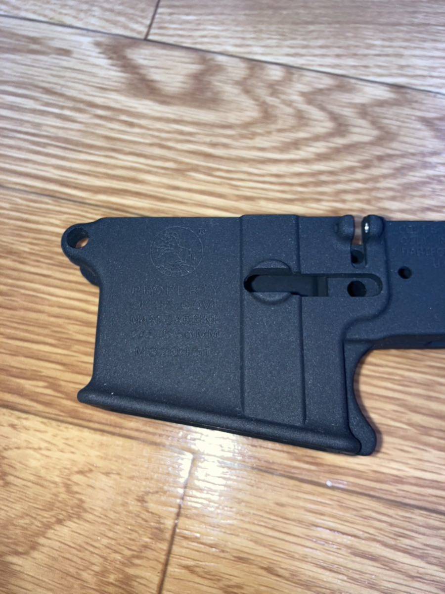 メーカー不明　CNC削り出し　M4 ロアレシーバー　COLT刻印　GBB用_4