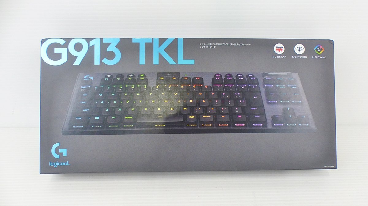 K8A-51-117-1] logicool ロジクール G G913TKL ゲーミングキーボード 