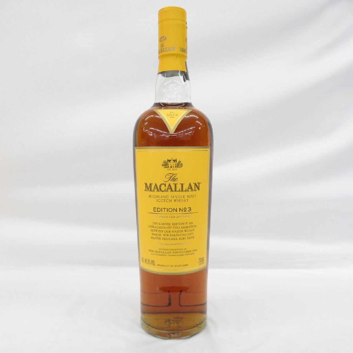 未開栓 The MACALLAN ザ マッカラン エディション No.3 ウイスキー 