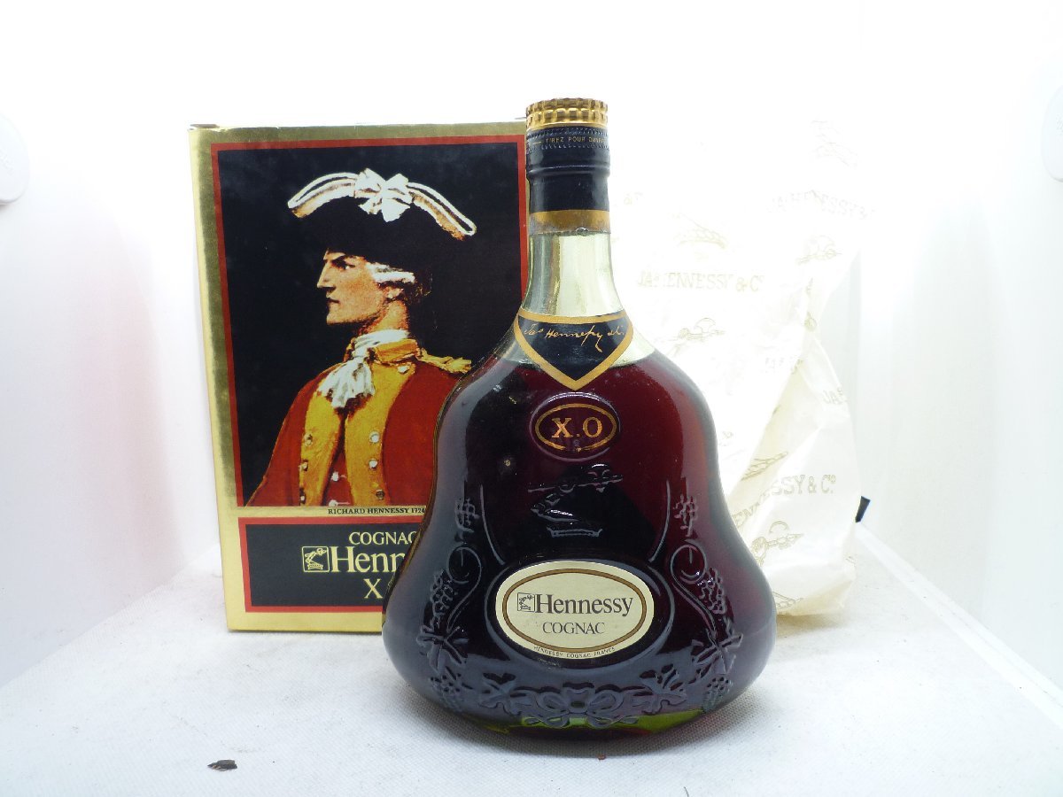 古酒 未開栓】Hennessy X.O ヘネシー 金キャップ グリーン /700ml