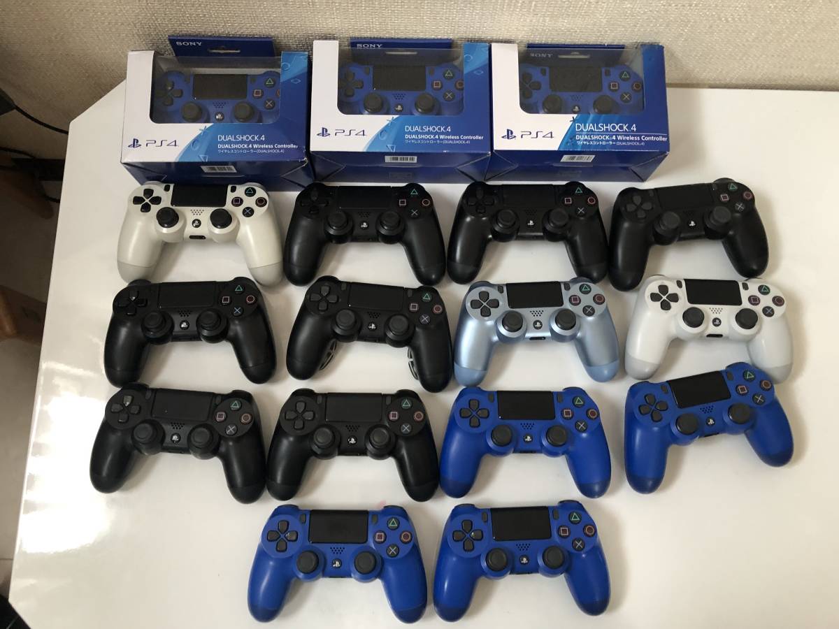 ジャンク　PS4ソフト　コントローラー他　セット売り PS4コントローラー 17個セット まとめ売り コントローラー ジャンク