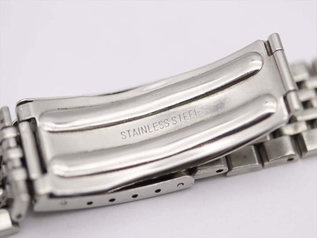 1円 SEIKO/キングセイコー KS 純正ベルト シルバーカラー 18mm用 SSブレス メンズ腕時計用 NKM 2000000 キングセイコー KS セイコー INC. SELECT メンズ