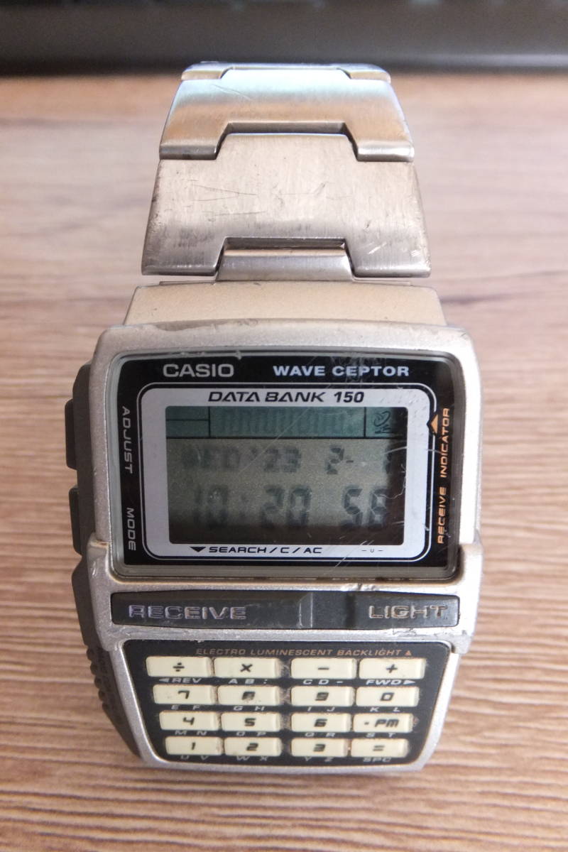CASIO DBC-W151 DATA BANK 腕時計 本体 メンズ カシオ データ バンク