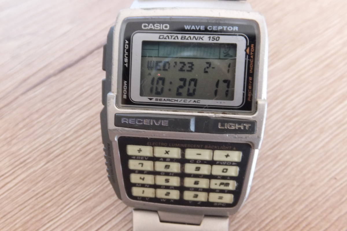 CASIO DBC-W151 DATA BANK 腕時計 本体 メンズ カシオ データ バンク