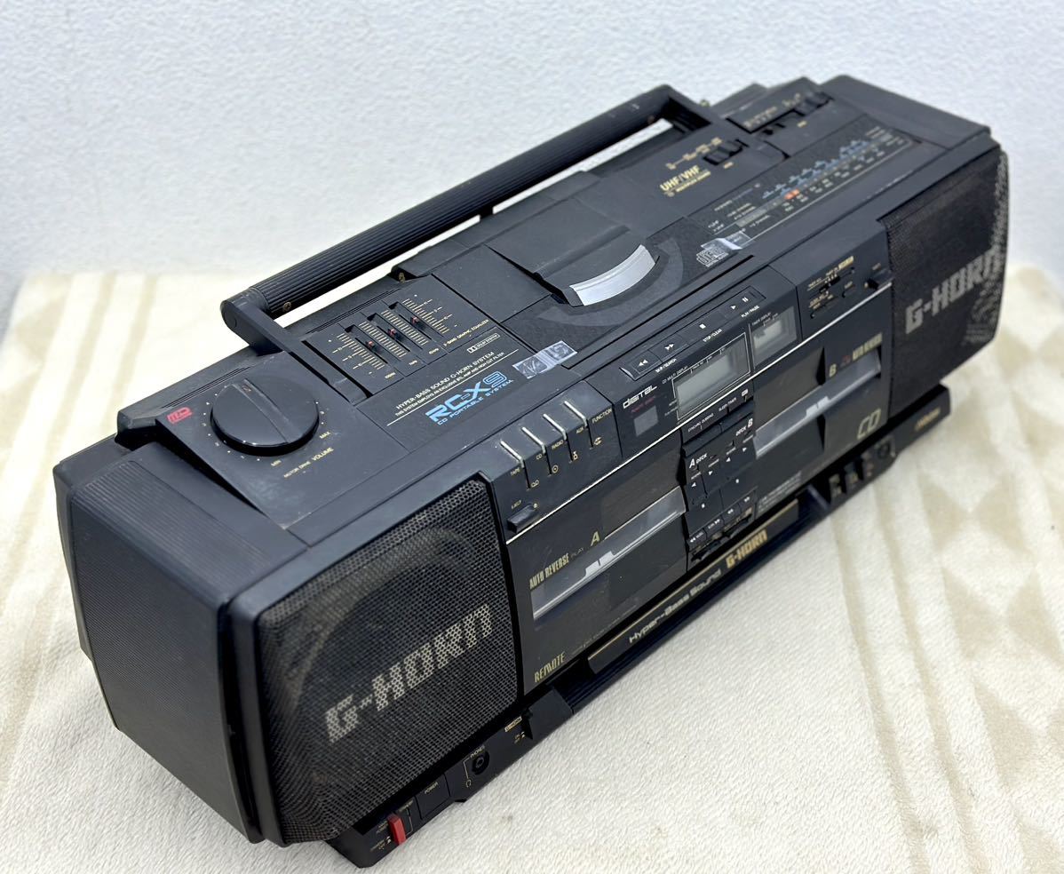 通電OK Victor ビクター G-HORN CD RC-X9 ラジカセ CDラジカセ