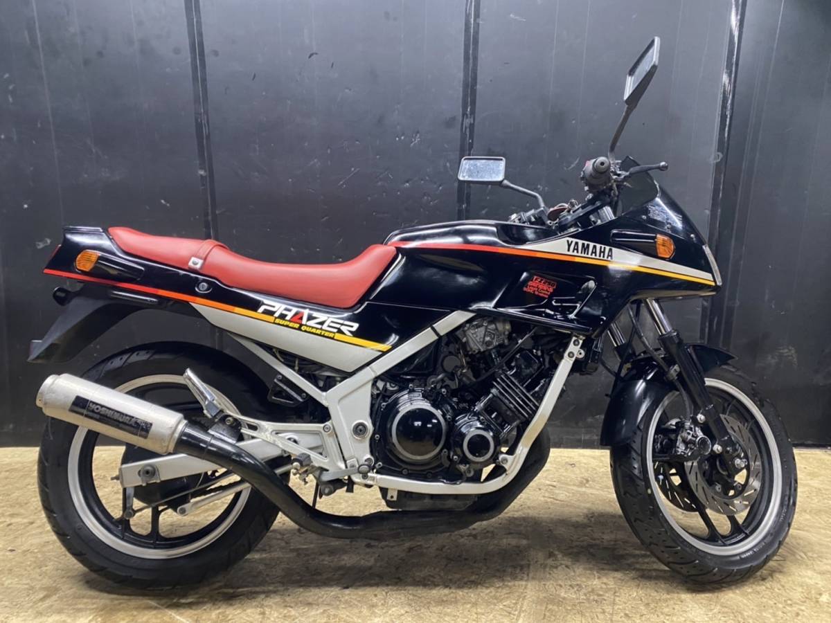 ヤマハ FZ250フェザー 1HK 21792㎞ エンジン実働 250㏄ 書類あり 大阪 