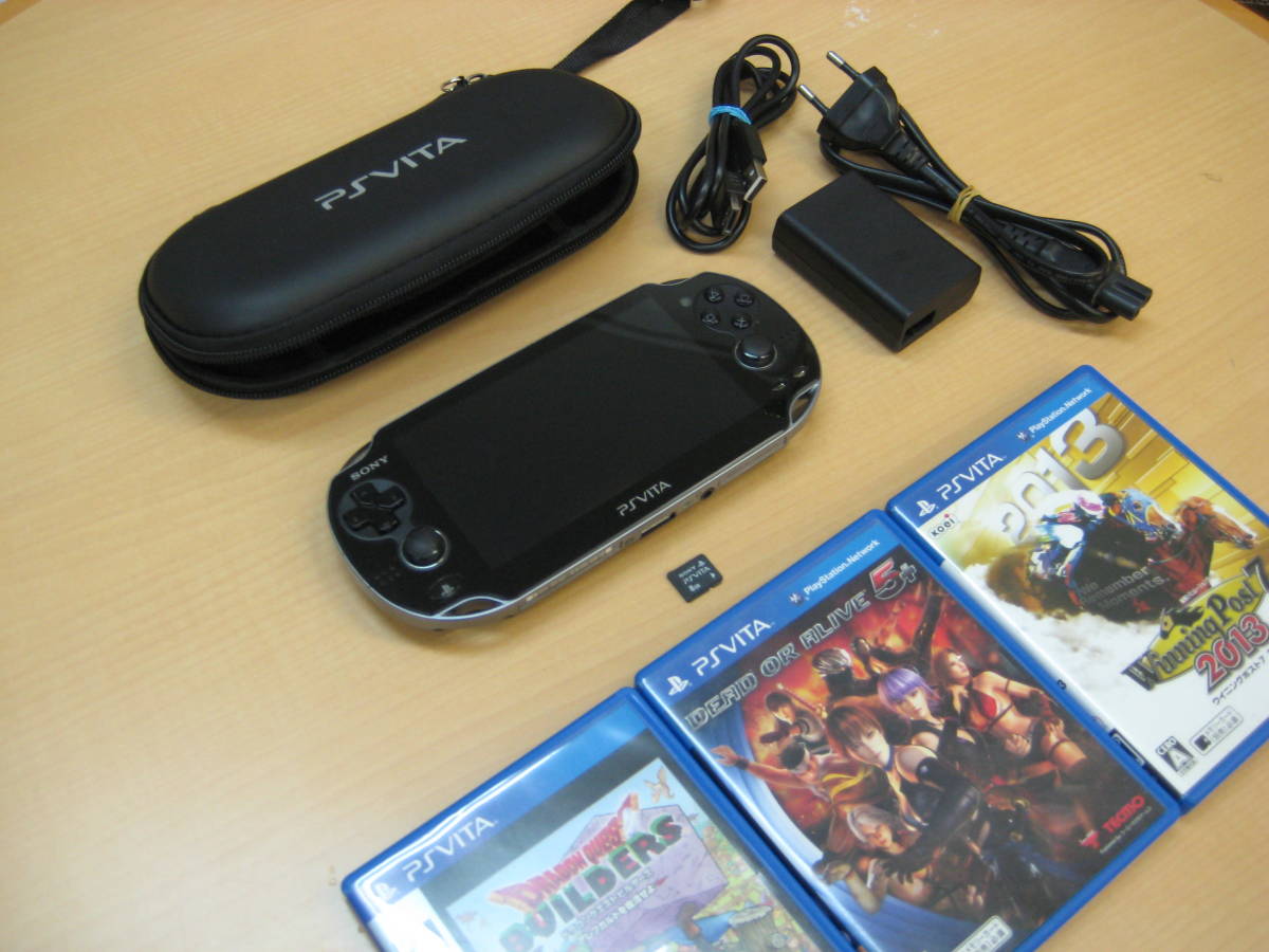 □中古美品□ PSVITA VITA PCH-1006 動作確認済(PS Vita本体)｜売買 