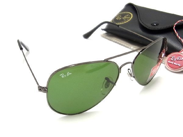 1円 ■新品同様■ Ray-Ban レイバン RB3025 AVIATOR W3277 サングラス メガネ 眼鏡 アイウェア ブラック系 AG3289アM