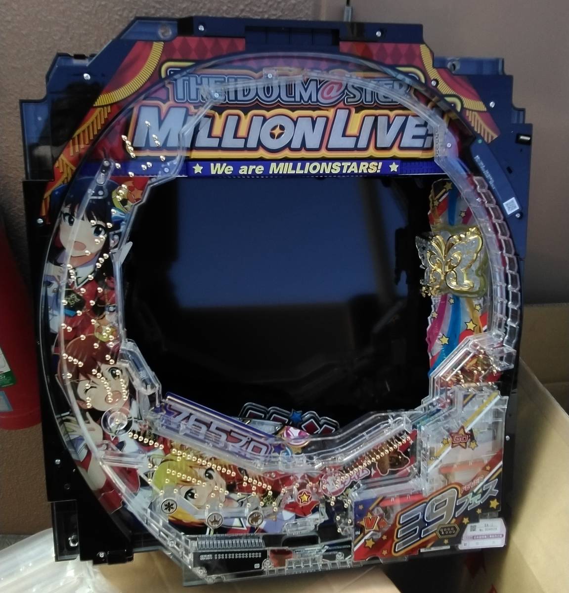 パチンコ台 実機 三共 PF.アイドルマスター 39フェス ミリオンライブ