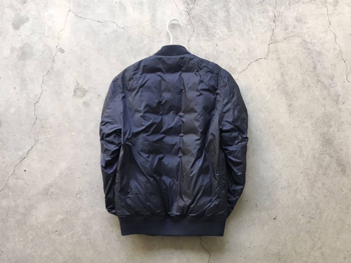 EDIFICE別注 ALPHA INDUSTRIES リバーシブル仕様 中綿ダウン MA-1 