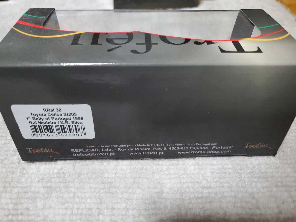 【希少】Trofeu 1/43 トヨタセリカ GT-FOUR ST205 WRC Gr.A rally 96年 Portugal rally_2