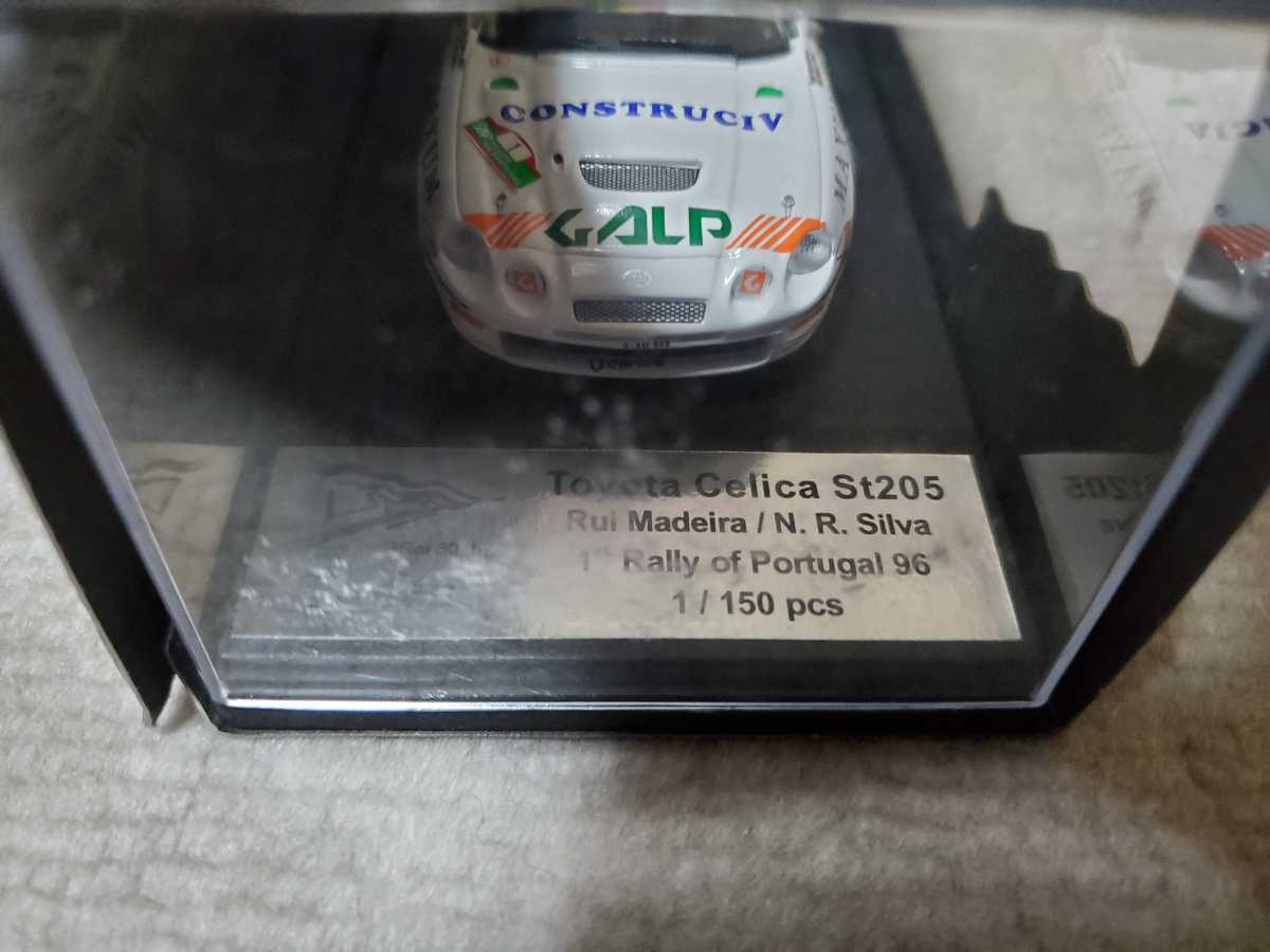 【希少】Trofeu 1/43 トヨタセリカ GT-FOUR ST205 WRC Gr.A rally 96年 Portugal rally_3