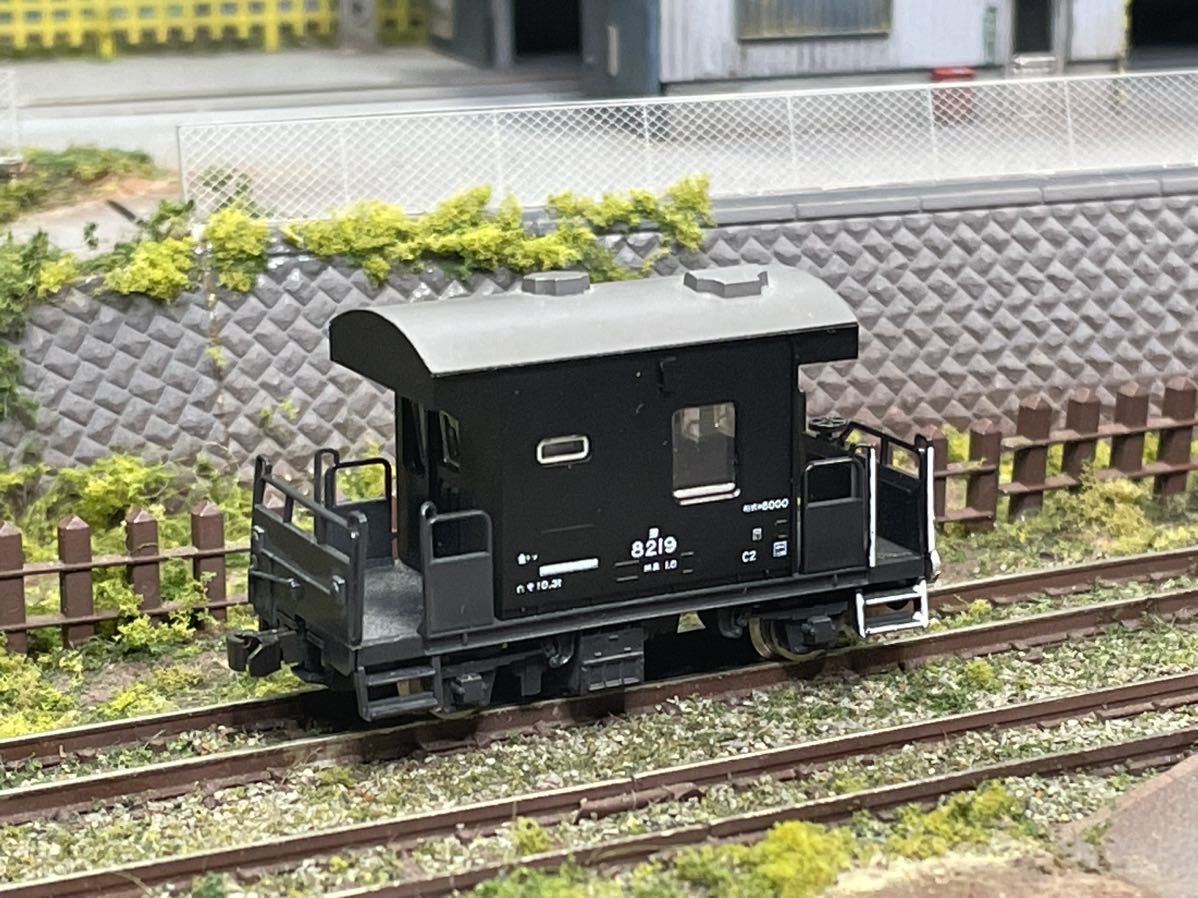 100円スタート！Nゲージ 中古品katoヨ8000 車番8219 手摺り、タラップ