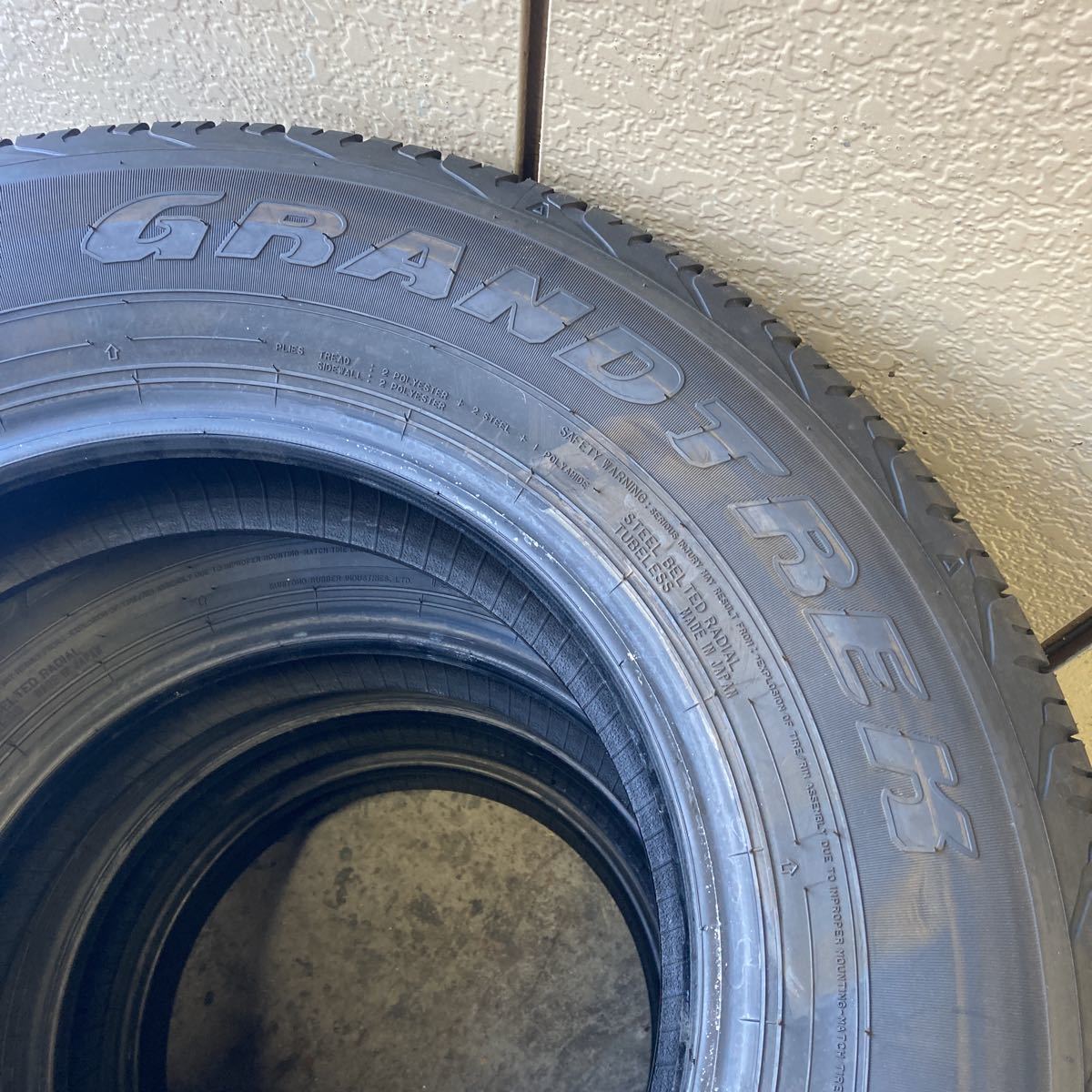 ☆新車外し□ジムニーシエラ DUNLOP GRANDTREK AT20 [195/80R15] 2023